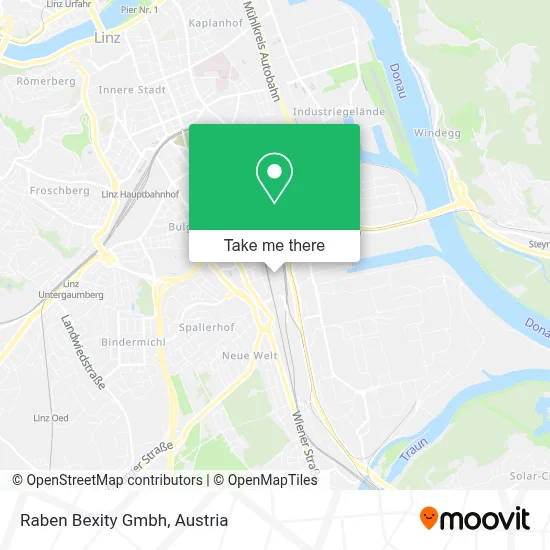 Raben Bexity Gmbh map