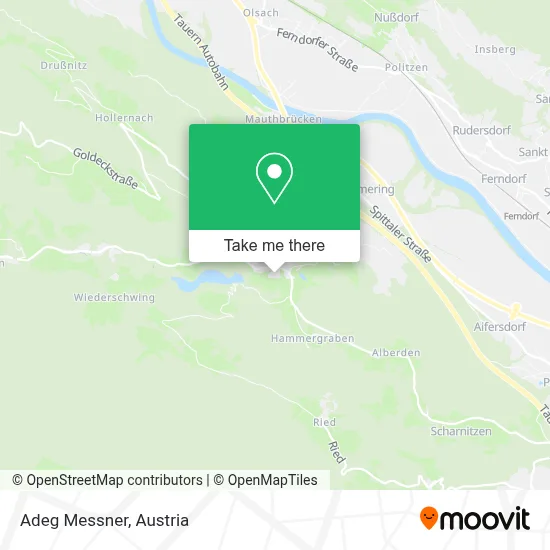 Adeg Messner map