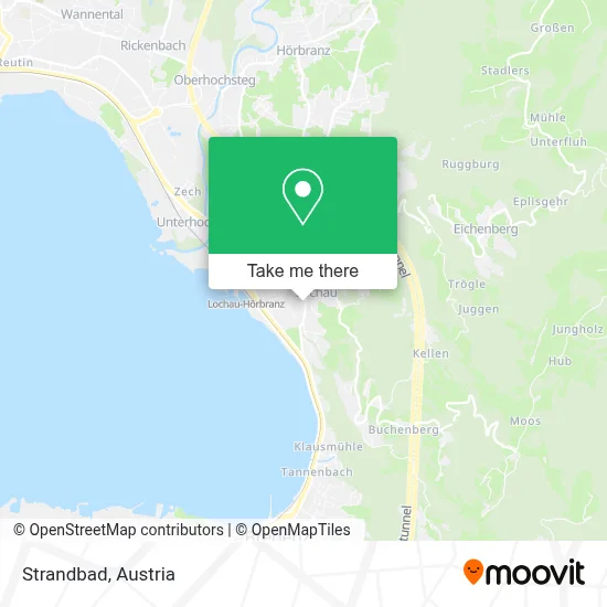Strandbad map