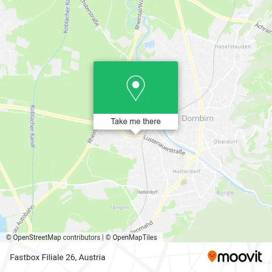 Fastbox Filiale 26 map