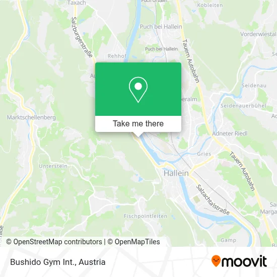 Bushido Gym Int. map