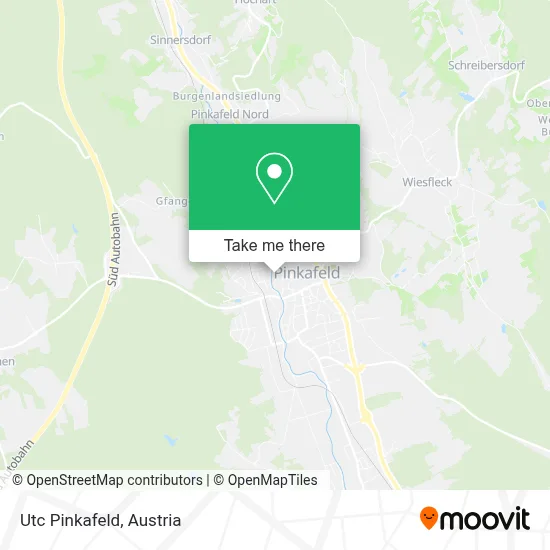 Utc Pinkafeld map