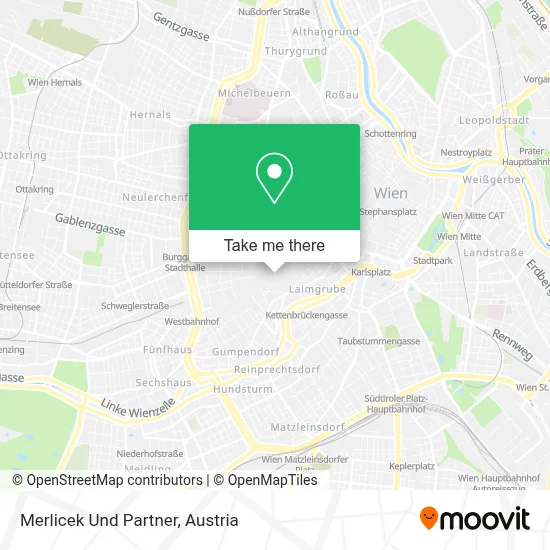 Merlicek Und Partner map