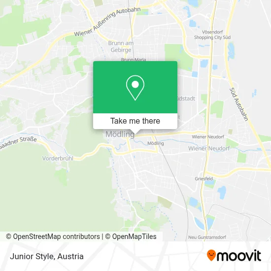 Junior Style map