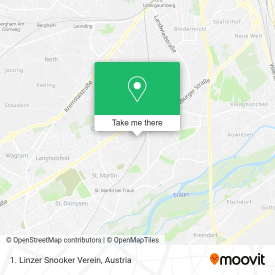 1. Linzer Snooker Verein map