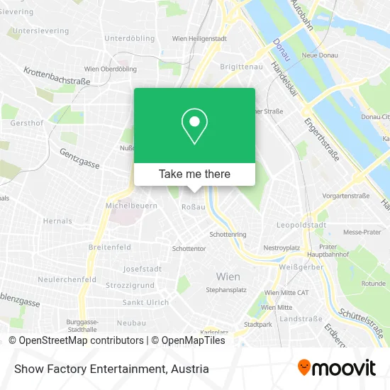 Show Factory Entertainment map