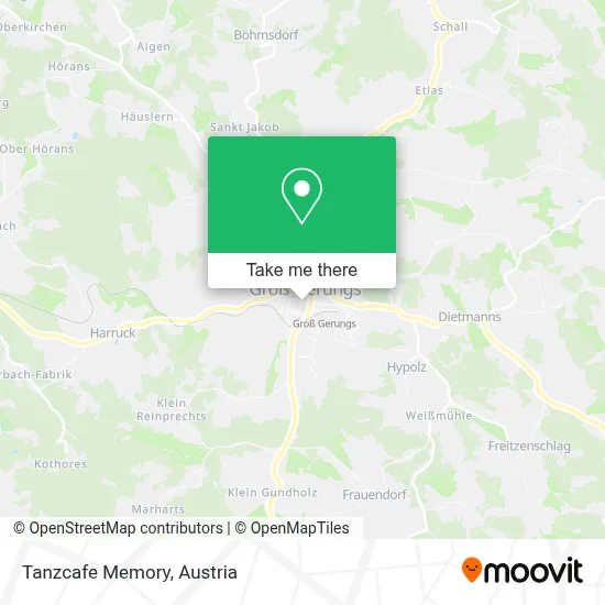 Tanzcafe Memory map