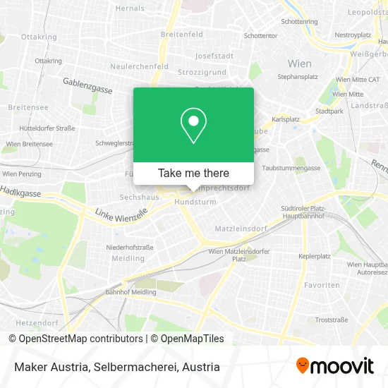 Maker Austria, Selbermacherei map