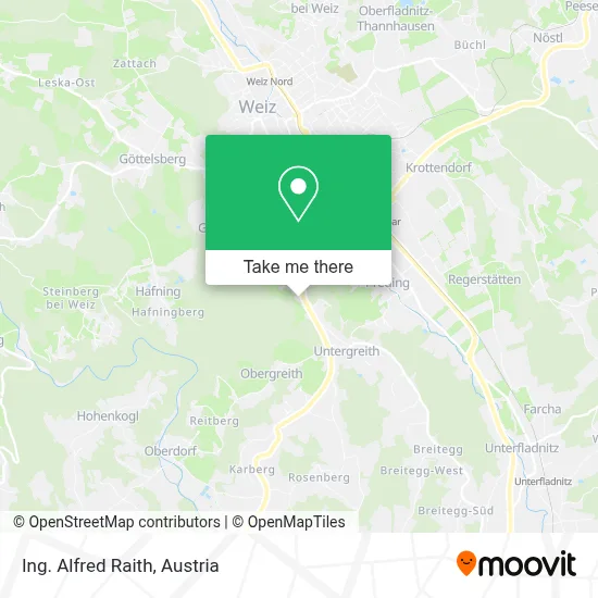 Ing. Alfred Raith map