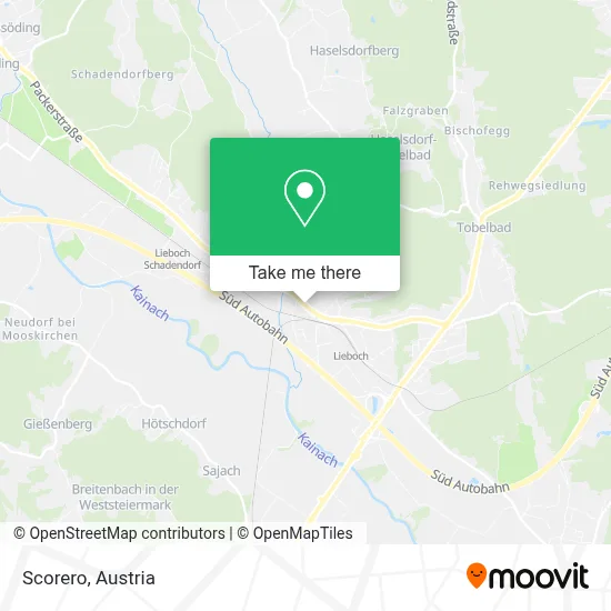 Scorero map