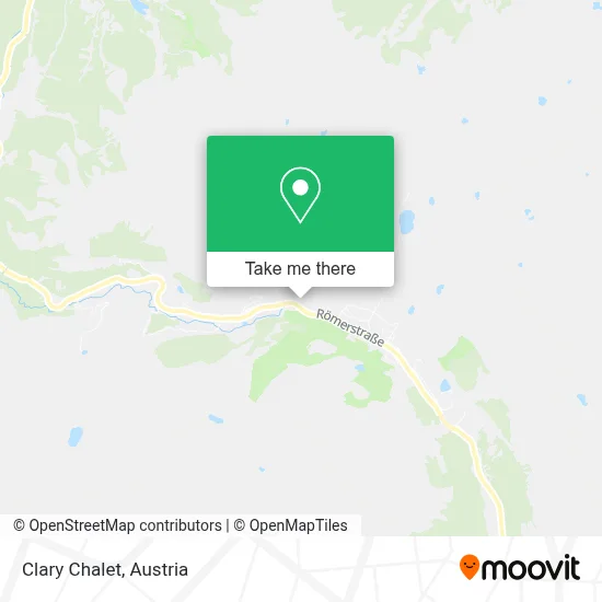 Clary Chalet map