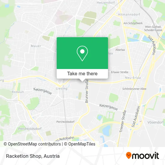 Racketlon Shop map