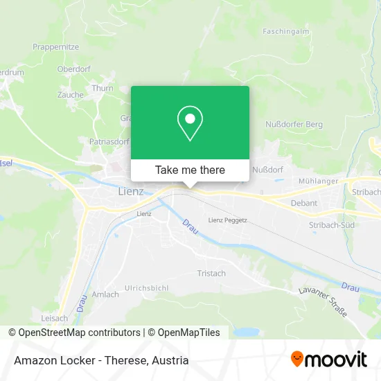 Amazon Locker - Therese map