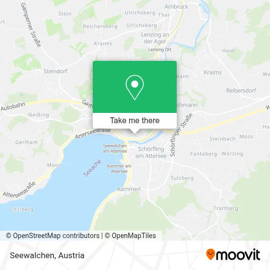 Seewalchen map