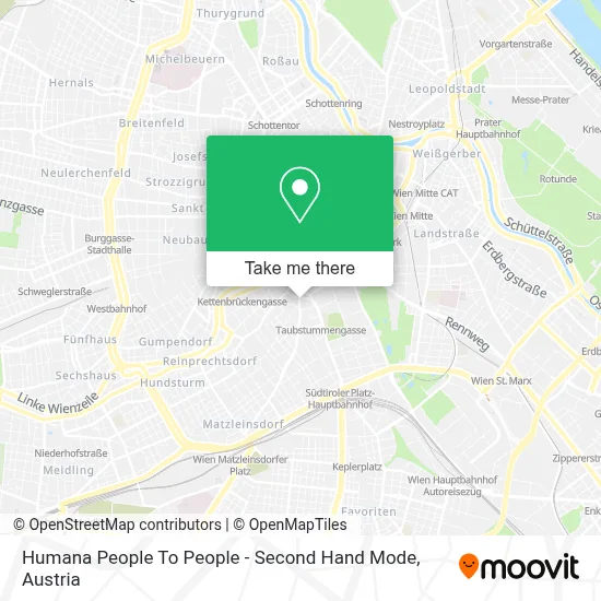 Humana People To People - Second Hand Mode map
