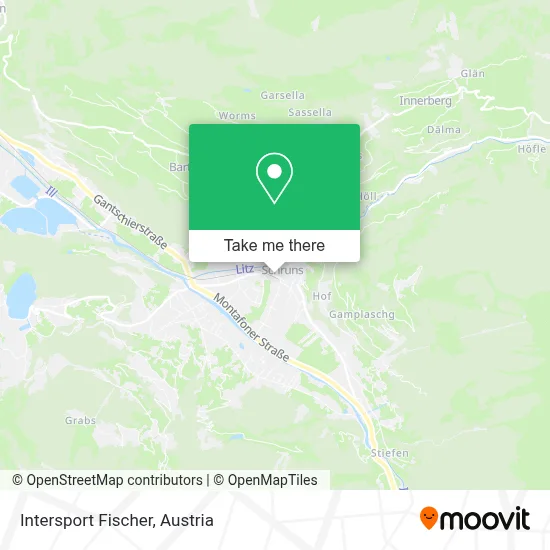 Intersport Fischer map