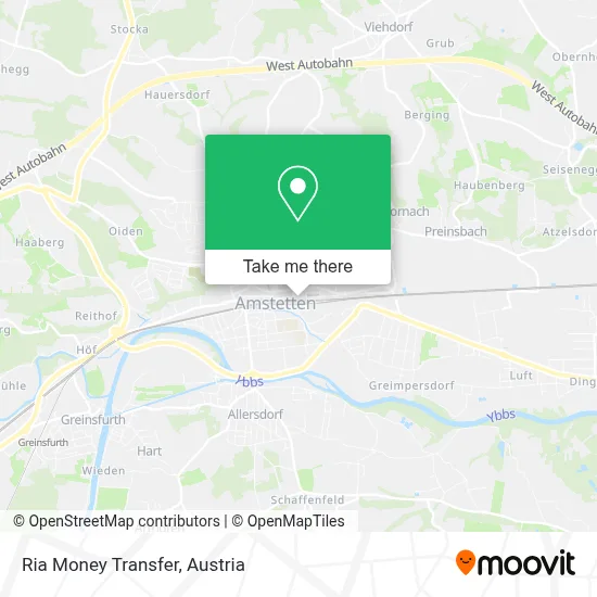 Ria Money Transfer map