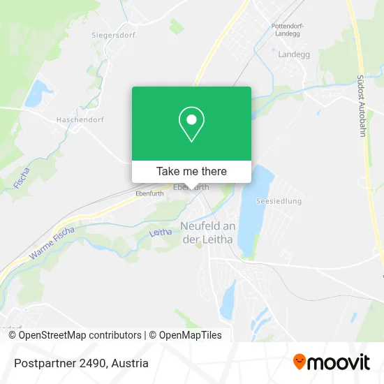 Postpartner 2490 map