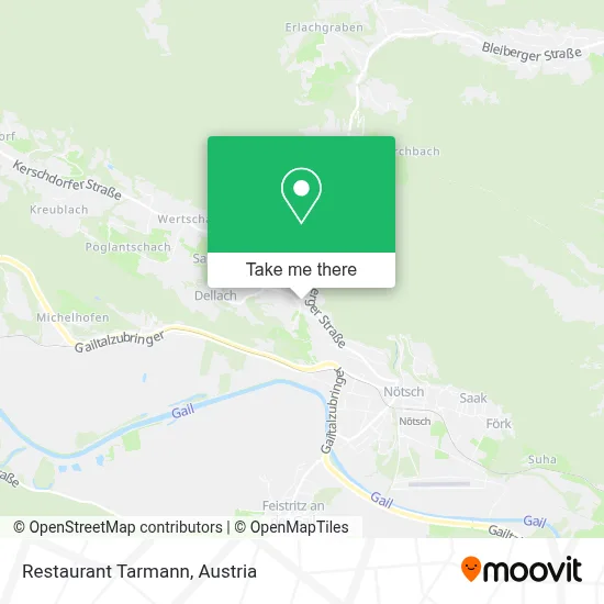 Restaurant Tarmann map