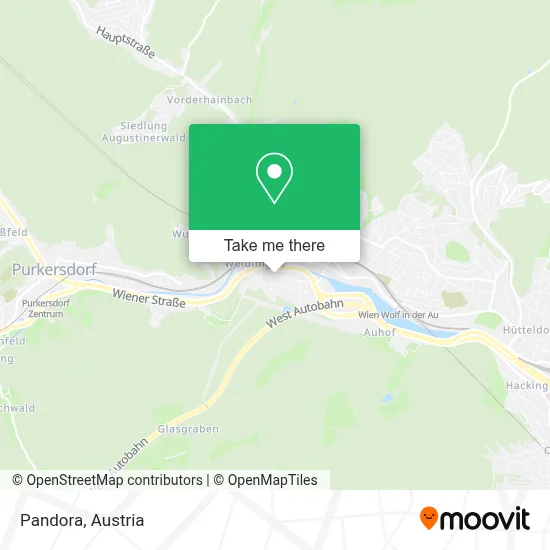 Pandora map