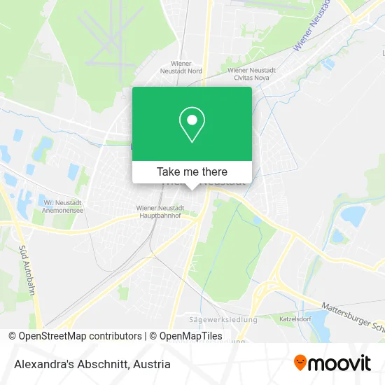 Alexandra's Abschnitt map