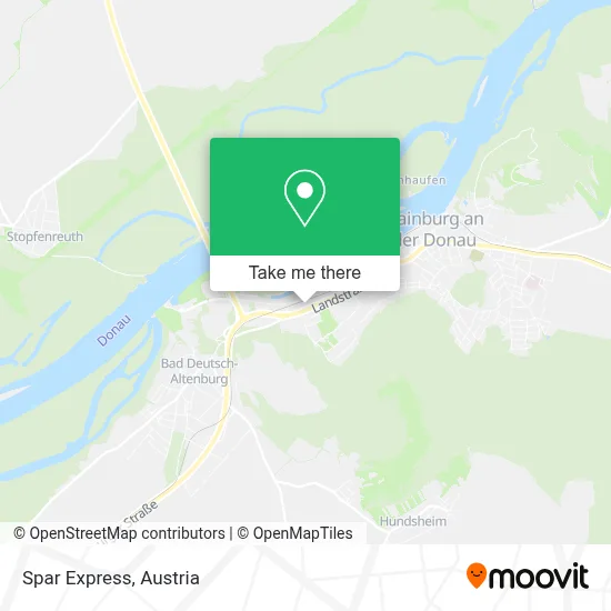 Spar Express map