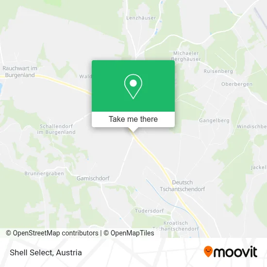 Shell Select map