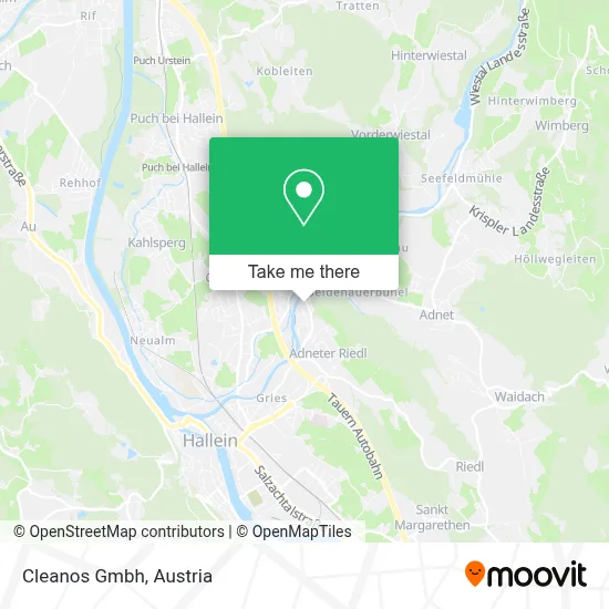 Cleanos Gmbh map