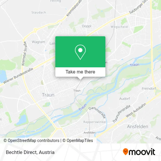 Bechtle Direct map