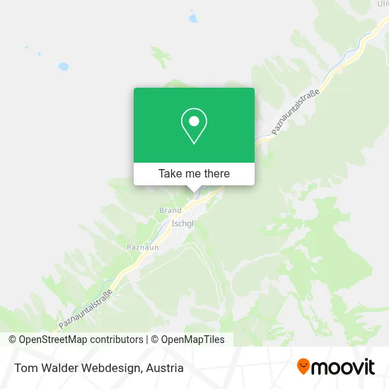 Tom Walder Webdesign map