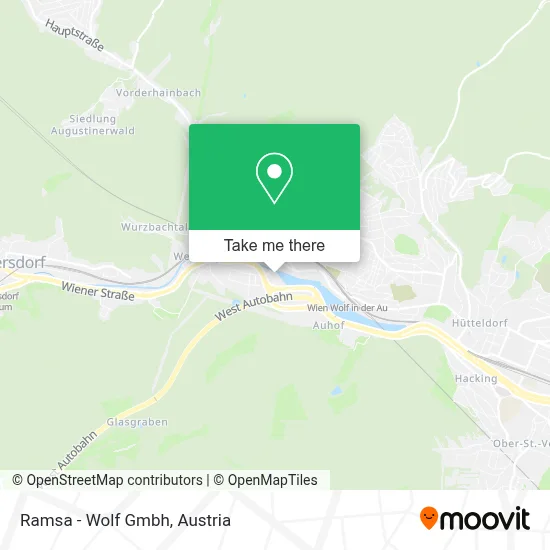 Ramsa - Wolf Gmbh map