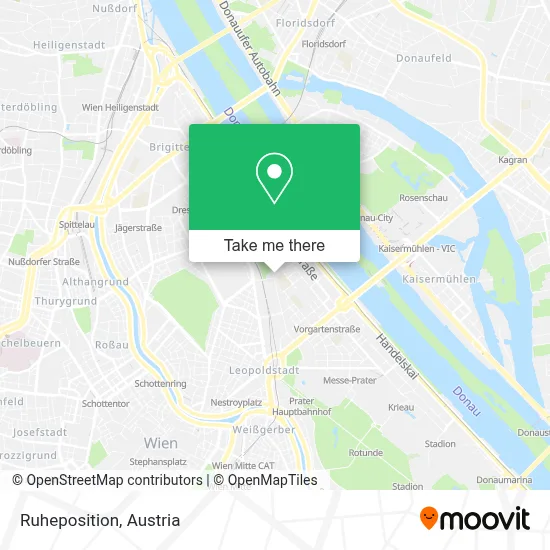 Ruheposition map