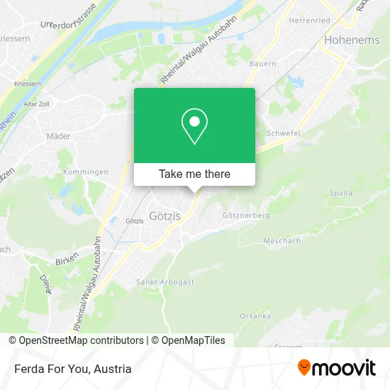 Ferda For You map