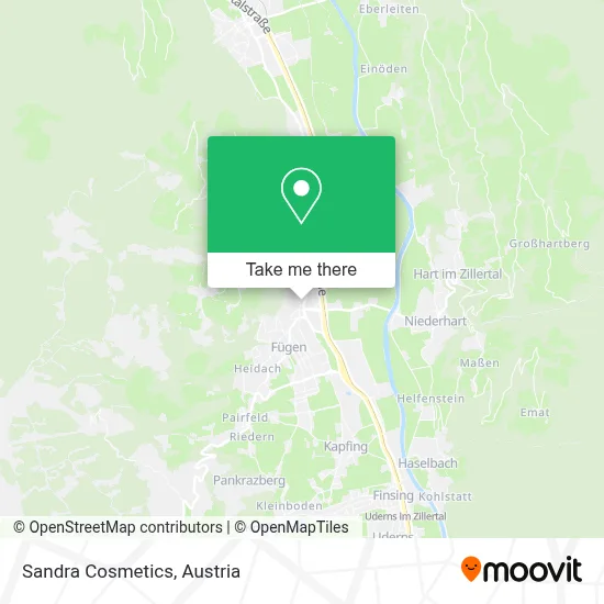 Sandra Cosmetics map