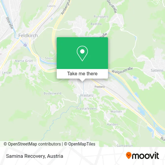 Samina Recovery map