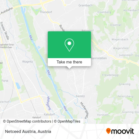 Netceed Austria map