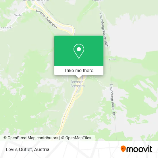 Levi's Outlet map