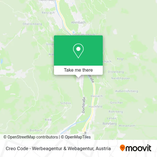 Creo Code - Werbeagentur & Webagentur map