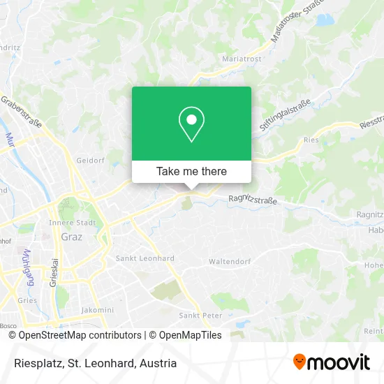 Riesplatz, St. Leonhard map