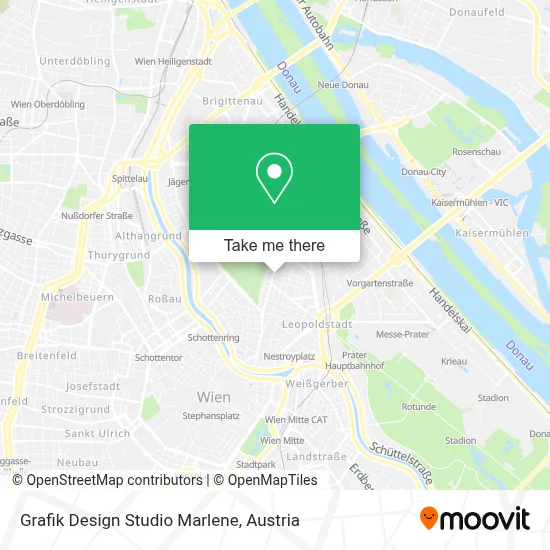 Grafik Design Studio Marlene map