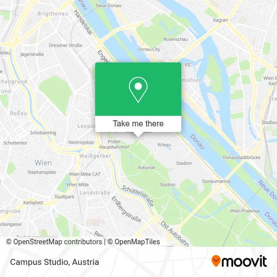 Campus Studio map