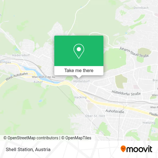 Shell Station map