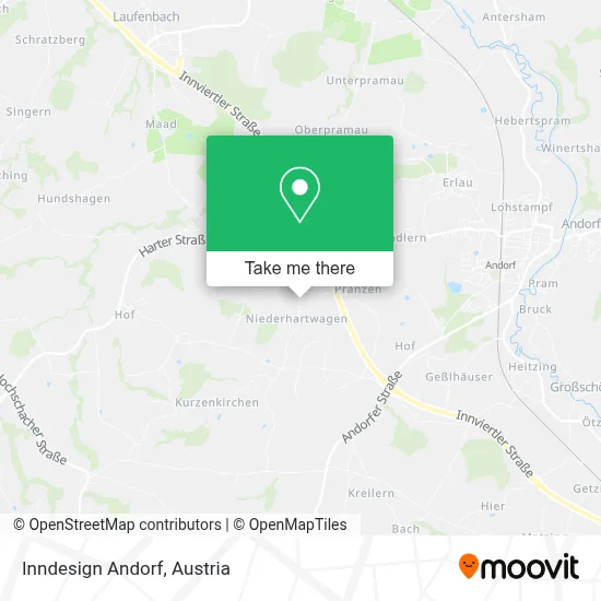 Inndesign Andorf map