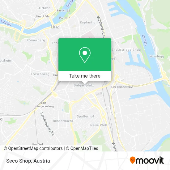 Seco Shop map