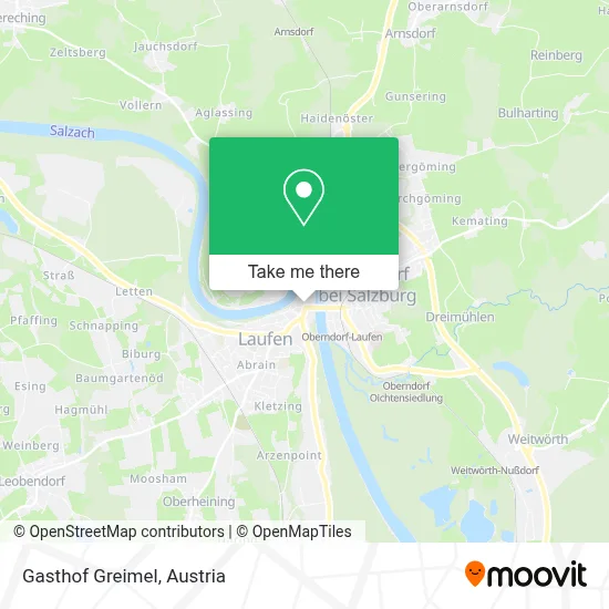 Gasthof Greimel map