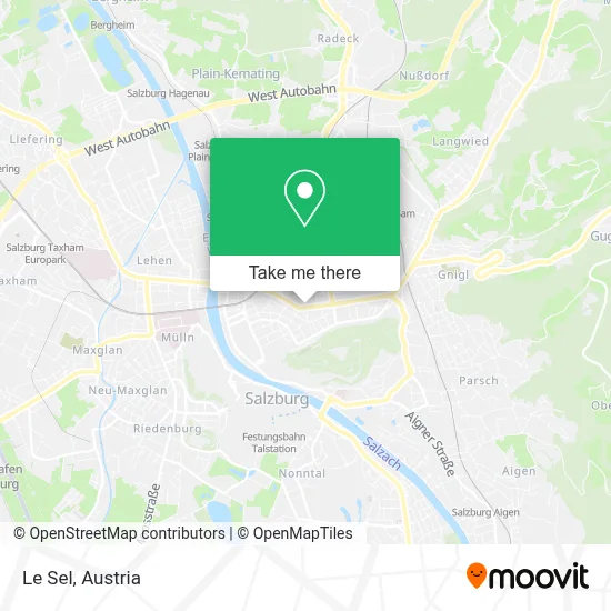 Le Sel map