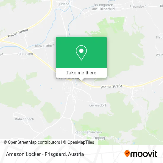 Amazon Locker - Frisgaard map