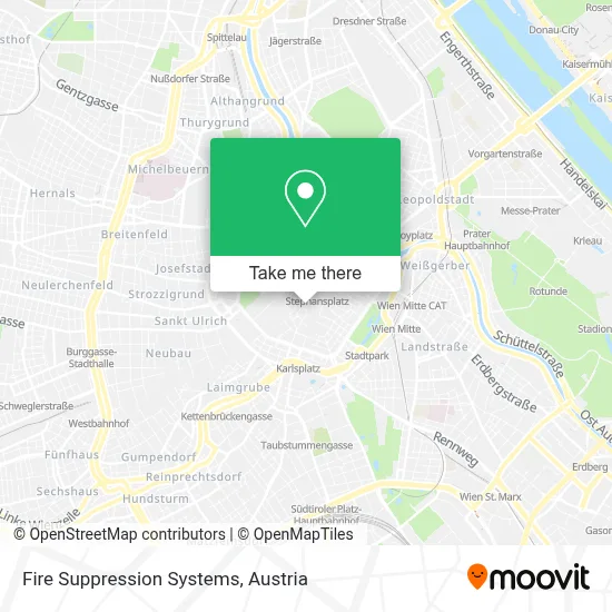 Fire Suppression Systems map