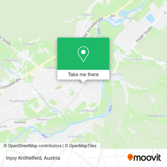 Injoy Knittelfeld map