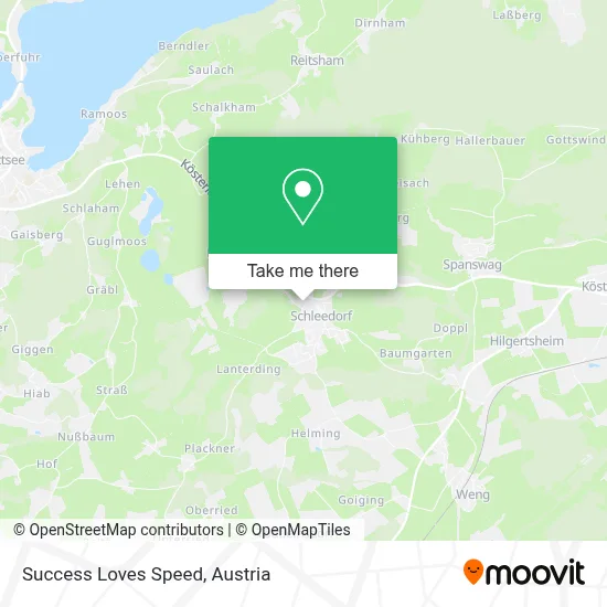 Success Loves Speed map